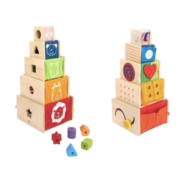 Im Toy Five in One Activity Stacker--Hello-Charlie