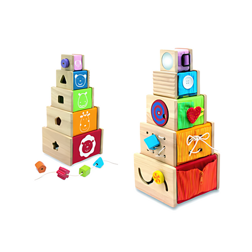 Im Toy Five in One Activity Stacker--Hello-Charlie