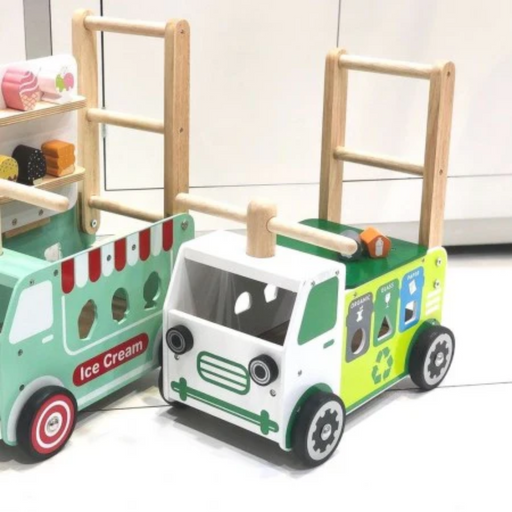 Im Toy Walker and Ride On Recycling Truck Toy Sorter--Hello-Charlie