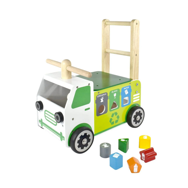 Im Toy Walker and Ride On Recycling Truck Toy Sorter-I'm Toy-Hello Charlie