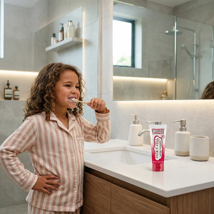 Jack N' Jill Natural Kids Toothpaste - Strawberry with Fluoride 50g