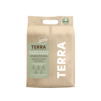 Terra Plant-Based Eco Premium Nappy Pants Size 5