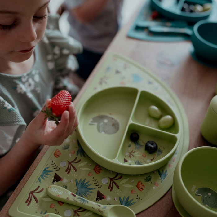 Sassi Silicone Placemat - Cracky the Dinosaur