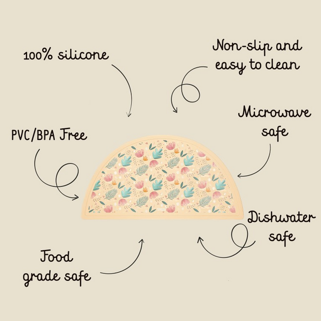 Sassi Silicone Placemat - Gnawy the Sloth