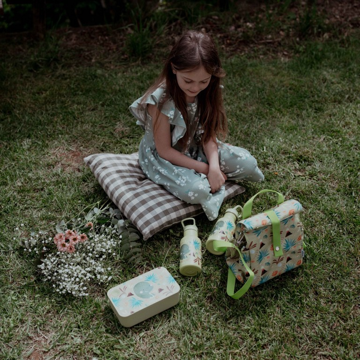 Sassi Eco Insulated Lunchbag - Cracky the Dinosaur