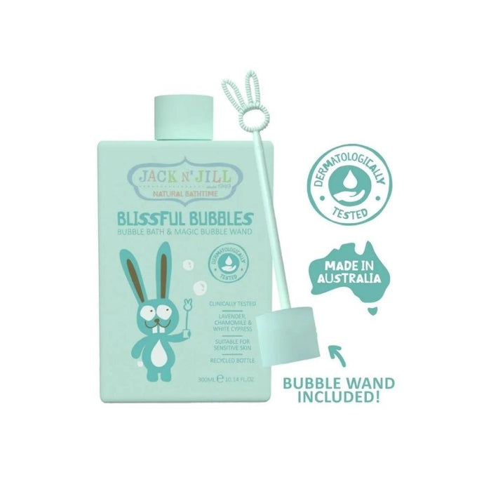 Jack N Jill Blissful Bubbles - Baby Bubble Bath with Bubble Wand - Hello Charlie