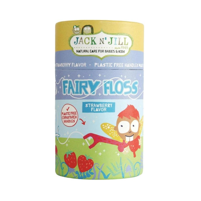 Jack 'N Jill Kid Fairy Floss Picks - Strawberry - Hello Charlie