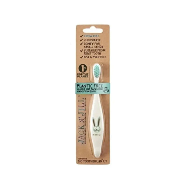 Jack 'N Jill Kids Bio Toothbrush - Bunny-Jack and Jill Kids-Hello Charlie