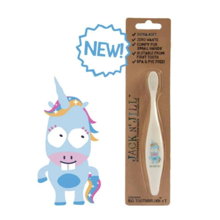 Jack 'N Jill Kids Bio Toothbrush - Unicorn - Hello Charlie