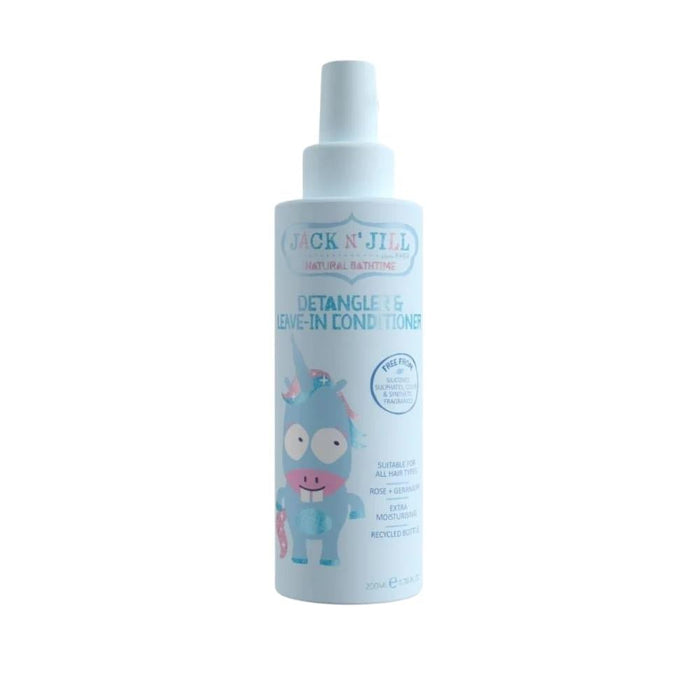 Jack N Jill Kids Detangler & Leave In Conditioner Spray - Rose Geranium - Hello Charlie