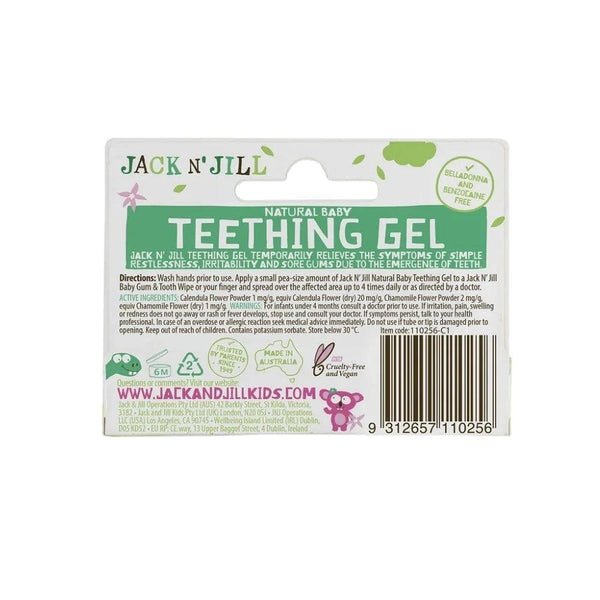 Jack 'N Jill Kids Natural Teething Gel--Hello-Charlie