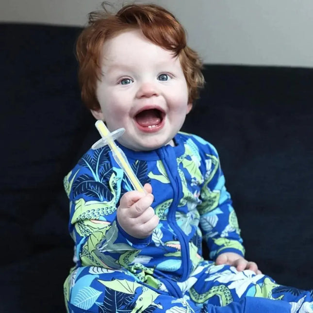 Jack 'N Jill Kids Silicone Baby Toothbrush - Stage 2-Jack and Jill Kids-Hello Charlie