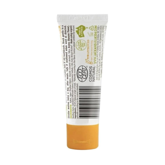 Jack N' Jill Natural Kids Toothpaste - Banana - Hello Charlie