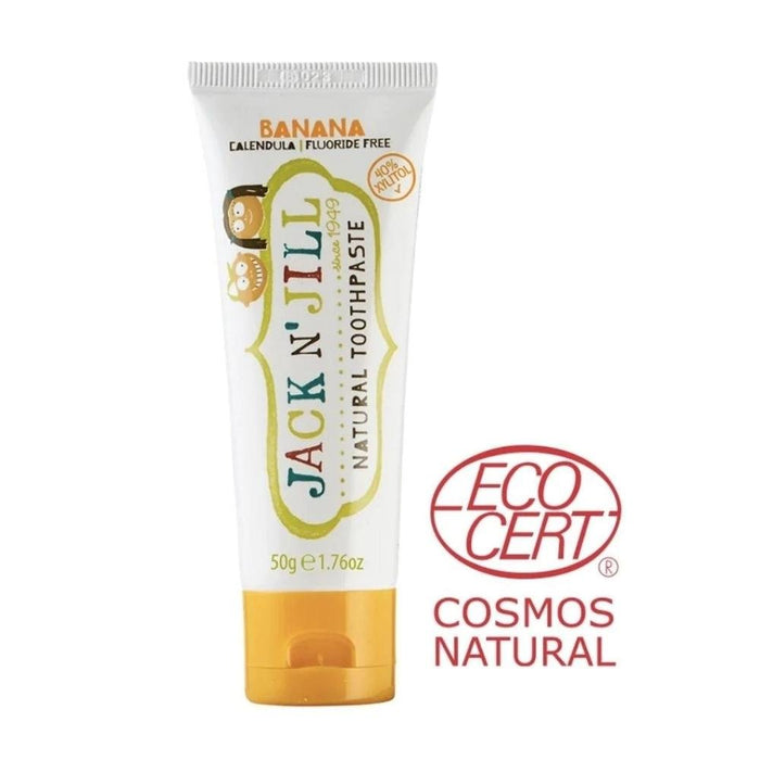 Jack N' Jill Natural Kids Toothpaste - Banana - Hello Charlie