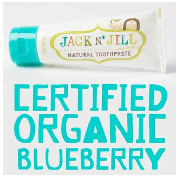 Jack N' Jill Natural Kids Toothpaste - Blueberry - Hello Charlie