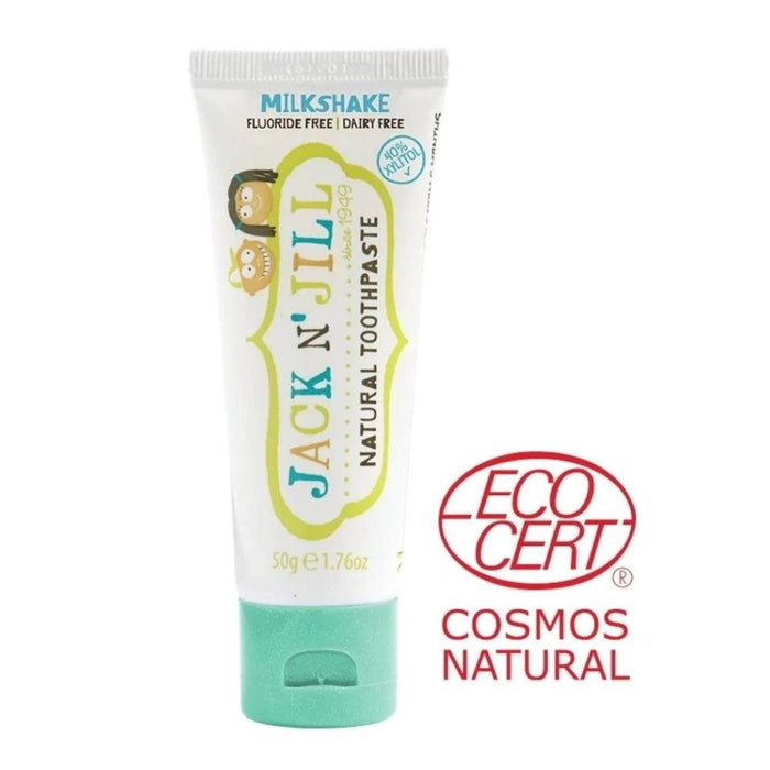 Jack N' Jill Natural Kids Toothpaste - Milkshake - Hello Charlie