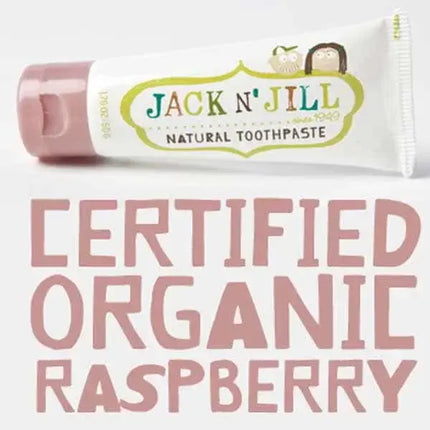 Jack N' Jill Natural Kids Toothpaste - Raspberry-Jack and Jill Kids-Hello Charlie
