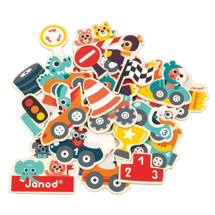 Janod Car Magnets-Janod-Hello Charlie