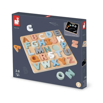 Janod Cocoon Alphabet Puzzle-Janod-Hello Charlie