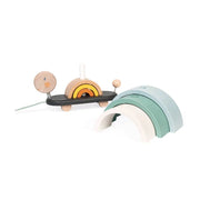 Janod Cocoon Rainbow Turtle-Janod-Hello Charlie