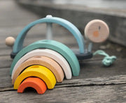 Janod Cocoon Rainbow Turtle-Janod-Hello Charlie