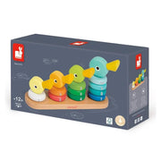 Janod Duck Family Wooden Stacking Toy-Janod-Hello Charlie