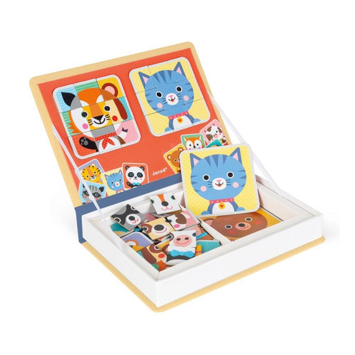 Janod Magnetibook Mix and Match Magnetic Animals-Janod-Hello Charlie