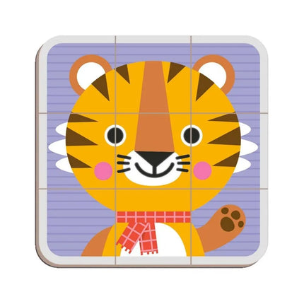 Janod Magnetibook Mix and Match Magnetic Animals-Janod-Hello Charlie