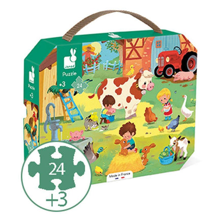 Janod Puzzle - Farm-Janod-Hello Charlie
