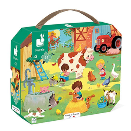 Janod Puzzle - Farm-Janod-Hello Charlie