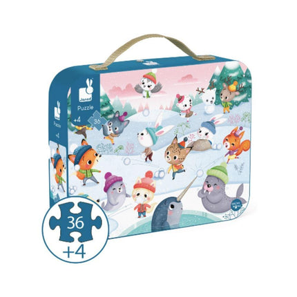 Janod Puzzle - Snow Party-Janod-Hello Charlie