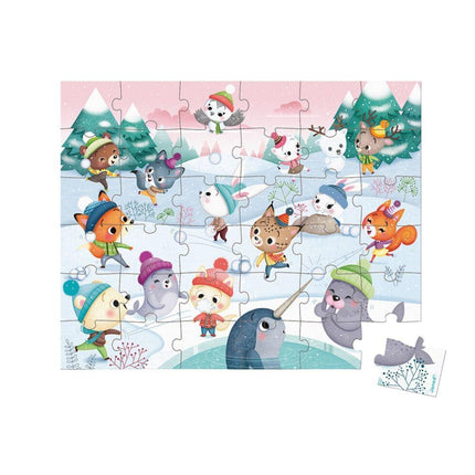 Janod Puzzle - Snow Party-Janod-Hello Charlie