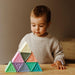 Jellystone Designs Triblox Silicone Triangle Blocks - Rainbow Pastel - Hello Charlie