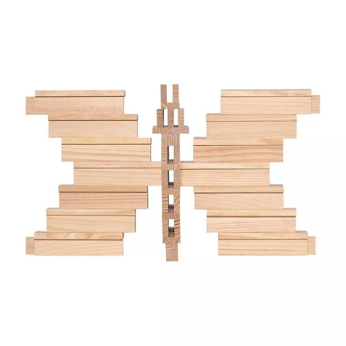 KAPLA 100 Case Planks - Natural Building Blocks - Hello Charlie