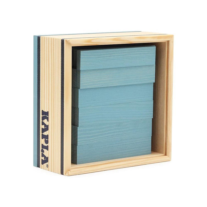 KAPLA 40 Squares Planks - Coloured Building Blocks-Light Blue-Hello-Charlie