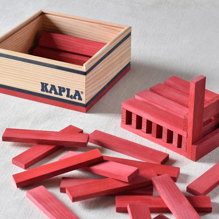 KAPLA 40 Squares Planks - Coloured Building Blocks - Hello Charlie