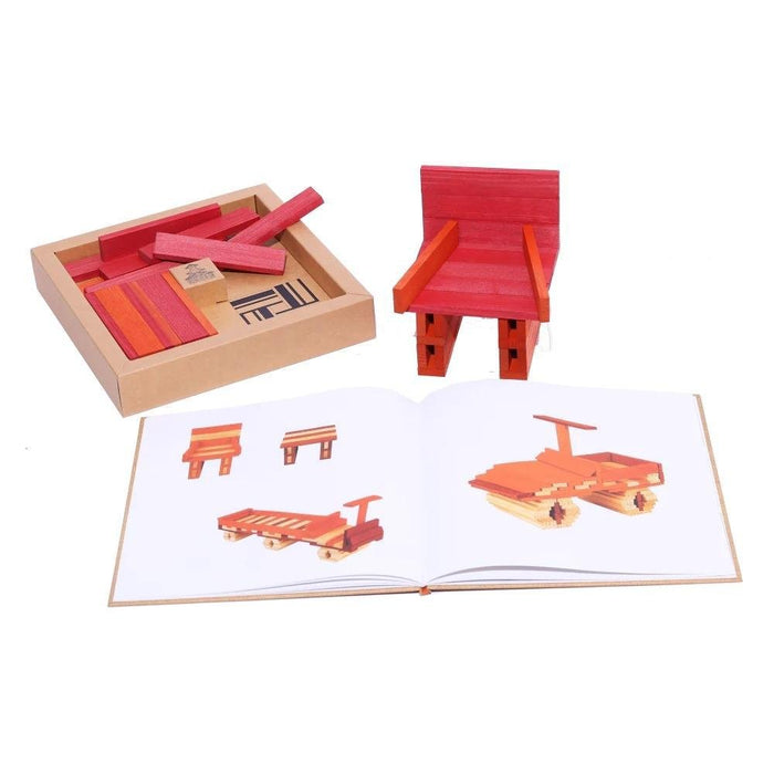 KAPLA Art Book & Colours - Kids Building Blocks Set - Hello Charlie