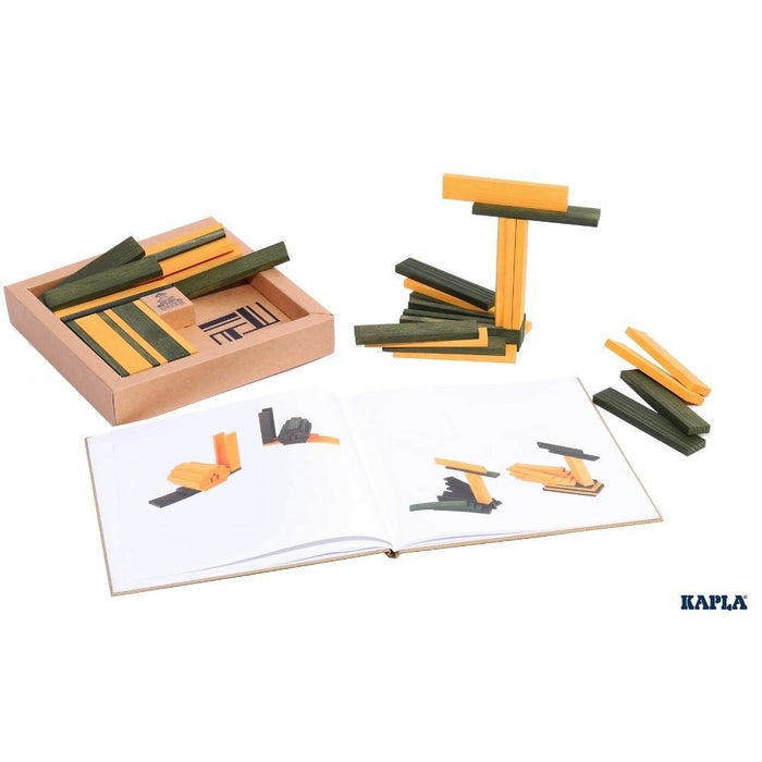 KAPLA Art Book & Colours - Kids Building Blocks Set - Hello Charlie