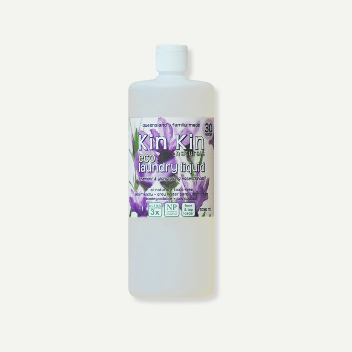 Kin Kin Naturals Laundry Liquid - Lavender & Ylang Ylang - Hello Charlie