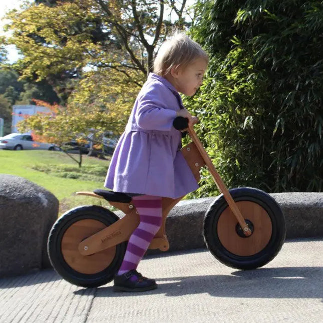 Kinderfeets Balance Bike - Bamboo-Kinderfeets-Hello Charlie