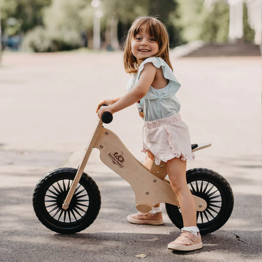 Kinderfeets Balance Bike - Natural-Hello-Charlie