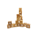 Kinderfeets Bamboo Alphabet Blocks--Hello-Charlie