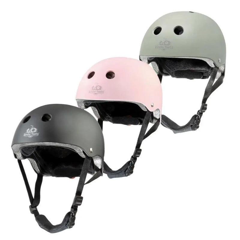 Kinderfeets Helmet for Toddler Bike-Kinderfeets-Matte Black-Hello Charlie