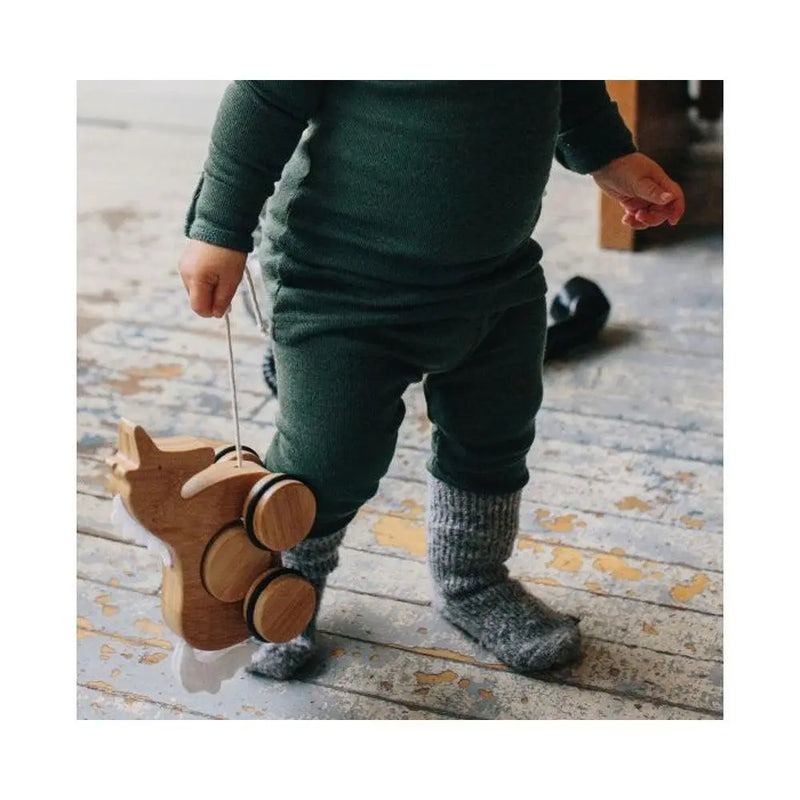 Kinderfeets Push and Pull Toy-Kinderfeets-Unicorn-Hello Charlie