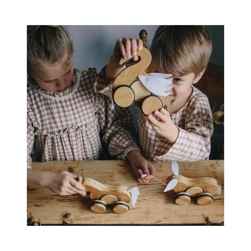 Kinderfeets Push and Pull Toy-Kinderfeets-Unicorn-Hello Charlie