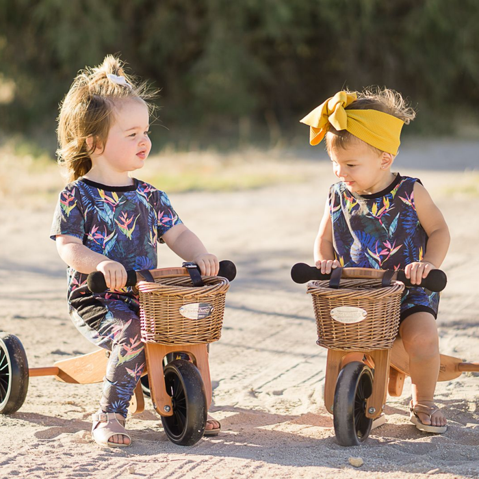 Kinderfeets Tiny Tot Trike & Bike - Bamboo--Hello-Charlie