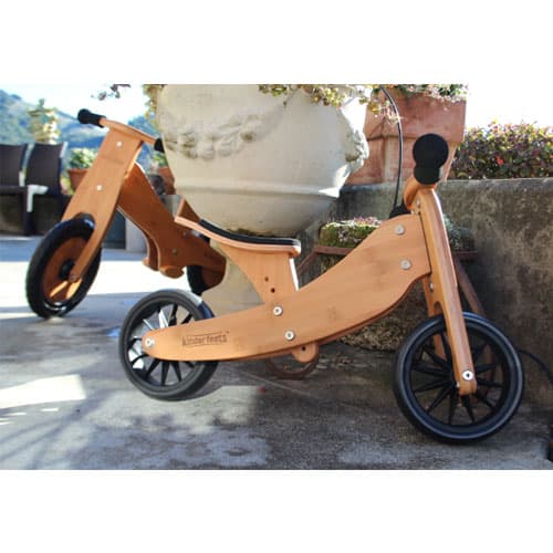 Kinderfeets Tiny Tot Trike & Bike - Bamboo--Hello-Charlie