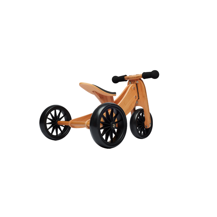 Kinderfeets Tiny Tot Trike & Bike - Bamboo--Hello-Charlie