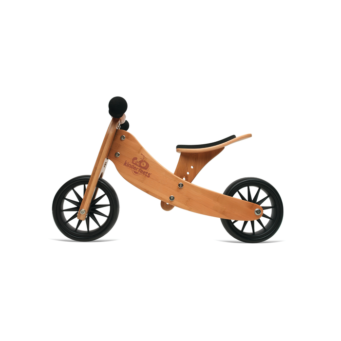 Kinderfeets Tiny Tot Trike & Bike - Bamboo--Hello-Charlie