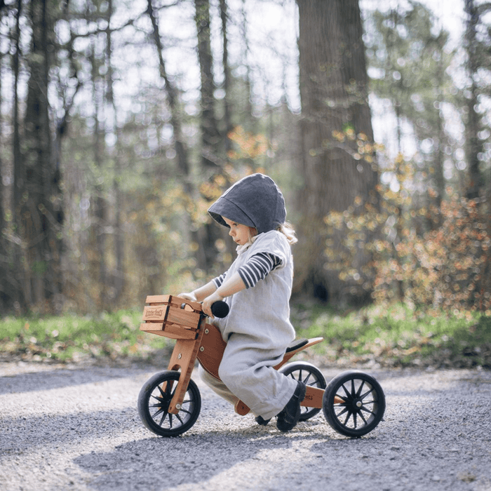 Kinderfeets Tiny Tot Trike & Bike - Bamboo - Hello Charlie